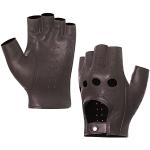 Braune Fingerlose Handschuhe & Halbfinger-Handschuhe aus Leder für Herren Größe XL 
