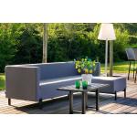 Schwarze Moderne Hartman Lounge Gartenmöbel & Loungemöbel Outdoor aus Aluminium UV-beständig Breite 0-50cm, Höhe 0-50cm, Tiefe 0-50cm 