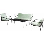 Reduzierte Mintgrüne Moderne Hartman Lounge Gartenmöbel & Loungemöbel Outdoor aus Aluminium 4-teilig 