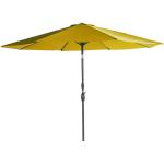 Hartman Sophie + Parasol Sonnenschirm 300 cm Polyester ohne Fuß Carbon Black/Curry Yellow
