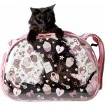 Hartschalen Tiertransporttasche Pink Love transparent