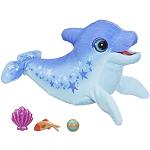 FurReal Hasbro Dimples, Mein lustiger Delfin, 80+ Geräusche und Reaktionen, interaktives Spielzeug, elektronisches Tierchen für Kinder ab 4 Jahren