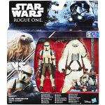 Star Wars Hasbro B7261El2 - Rogue One Battle-Action Basisfiguren 2Er Pack - Scarif Stormtrooper and Moroff Actionfigur