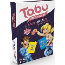 Hasbro Tabu Familien Edition, Partyspiel