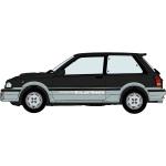 Hasegawa 620559 - 1/24 Toyota Starlet EP 71 Turbo S, middle version