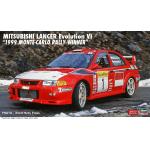 Hasegawa 620666 - 1/24 Mitsubishi Lancer Evo VI, 1999 Monte Carlo Rally