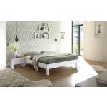 Weiße Hasena Betten aus Massivholz 160x200 