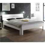 Hellbraune Moderne Hasena Betten lackiert aus Massivholz 100x200 