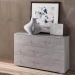 Lila Moderne Hasena Kleinmöbel aus Beton mit Schublade Breite 100-150cm, Höhe 50-100cm, Tiefe 0-50cm 