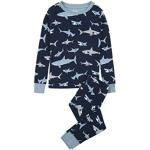 Blaue Hatley Bio Lange Kinderschlafanzüge für Jungen 