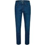 Indigofarbene Casual Hattric Straight Leg Jeans aus Baumwolle für Herren Größe XXL Weite 33, Länge 30 