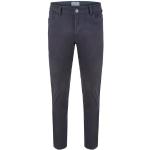 Marineblaue Unifarbene Hattric Straight Leg Jeans aus Baumwolle für Herren Größe XXL Weite 44 