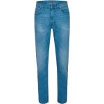 Blaue Hattric 5-Pocket Jeans mit Reißverschluss aus Baumwolle für Herren 