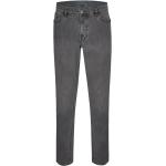 Graue Hattric 5-Pocket Jeans mit Reißverschluss aus Baumwolle für Herren Größe S 