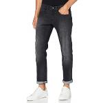 Schwarze Hattric 5-Pocket Jeans aus Denim für Herren Weite 42 