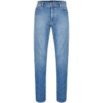 Hellblaue Hattric Straight Leg Jeans aus Denim für Herren Weite 38 