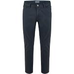 Dunkelblaue Bestickte Hattric Jeans mit Stickerei aus Denim für Herren Weite 36 für den für den Winter 