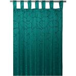 Smaragdgrüne Schiebegardinen & Schiebevorhänge aus Polyester blickdicht 