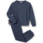 Reduzierte Blaue TCHIBO Damenhausanzüge & Damenfreizeitanzüge aus Baumwollmischung Größe XL 