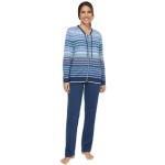 Hausanzug HAJO blau (nachtblau, jeansblau, geringelt) Damen Homewear-Sets Pyjamas