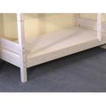 Weiße Spannbettlaken & Spannbetttücher aus Jersey schnelltrocknend 90x200 