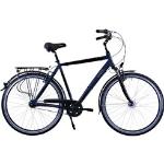 HAWK Bikes Cityrad Gent Deluxe, 7 Gang, Shimano, Nabenschaltung blau Cityräder Tourenräder Fahrräder Zubehör