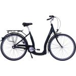 HAWK Bikes Cityrad HAWK City Comfort Premium Black, 3 Gang Shimano Nexus Schaltwerk