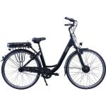 HAWK Bikes E-Bike »HAWK eCity Wave«, 7 Gang Shimano Nexus 7-Gang Schaltwerk, Frontmotor 250 W, schwarz