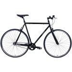 HAWK Vintage Singlespeed Fahrrad 28 Zoll Herren & Damen (60 cm) I Sportliches Fixie mit klassischem Stahlrahmen I Rennrad mit Felgenbremse I Black