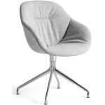 Graue Moderne Hay Designer Stühle pulverbeschichtet aus Textil Breite 50-100cm, Höhe 50-100cm, Tiefe 50-100cm 