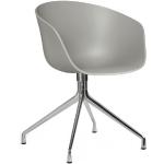 Graue Hay Designer Stühle aus Aluminium 