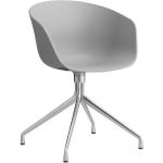 Graue Skandinavische Hay Designer Stühle aus Aluminium 
