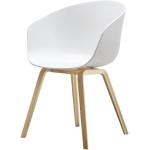 Weiße Moderne Hay Designer Stühle lackiert aus Eiche 