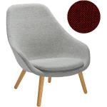 Rote Moderne Hay Loungestühle aus Holz Breite 100-150cm, Höhe 100-150cm, Tiefe 50-100cm 