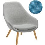 Blaue Moderne Hay Loungestühle aus Holz Breite 100-150cm, Höhe 100-150cm, Tiefe 50-100cm 