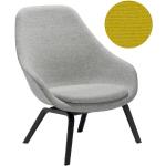 Senfgelbe Minimalistische Hay Lounge Sessel aus Holz Breite 100-150cm, Höhe 100-150cm, Tiefe 50-100cm 