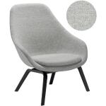 Reduzierte Hellgraue Minimalistische Hay Lounge Sessel aus Stoff Breite 100-150cm, Höhe 100-150cm, Tiefe 50-100cm 