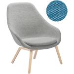 Blaue Minimalistische Hay Lounge Sessel aus Holz Breite 100-150cm, Höhe 100-150cm, Tiefe 50-100cm 
