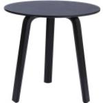 HAY Bella Coffee Table, Farbe: Eiche, schwarz gebeizt, Durchmesser: 45 cm