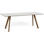 Reduzierte Weiße Hay Rechteckige Design Tische mit Kopenhagen-Motiv aus Nussbaum Breite über 500cm, Höhe über 500cm, Tiefe über 500cm 