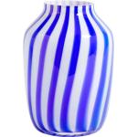 Blaue Skandinavische Hay Vasen & Blumenvasen aus Glas 