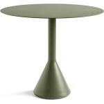 Hay Palissade Cone Tisch rund Olive Ø 90 cm