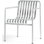 Silberne Minimalistische Hay Gartenstühle Metall aus Metall Breite 50-100cm, Höhe 50-100cm, Tiefe 50-100cm 