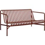 Rote Moderne Lounge Sofas verzinkt aus Metall mit Armlehne Breite 100-150cm, Höhe 100-150cm, Tiefe 50-100cm 