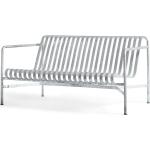 Silberne Moderne Hay Lounge Sofas verzinkt aus Metall mit Armlehne Breite 100-150cm, Höhe 100-150cm, Tiefe 50-100cm 