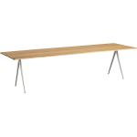 Reduzierte Beige Industrial Hay Rechteckige Design Tische matt aus Massivholz Breite 250-300cm, Höhe über 500cm, Tiefe über 500cm 
