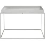 HAY - Tray Table Couchtisch L - grau, rechteckig, Metall - 60x39x60 cm - warmgrau - warm grey (011) 60 x 39 x 60 cm