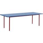 Reduzierte Blaue Moderne Hay Nachhaltige Rechteckige Design Tische lackiert aus Holz Breite über 500cm, Höhe über 500cm, Tiefe über 500cm 
