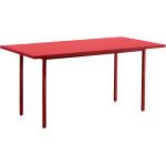 Reduzierte Rote Moderne Hay Nachhaltige Rechteckige Design Tische lackiert aus Holz Breite über 500cm, Höhe über 500cm, Tiefe über 500cm 