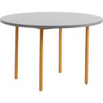 Hellgraue Skandinavische Hay Nachhaltige Runde Runde Tische 120 cm lackiert aus Holz 